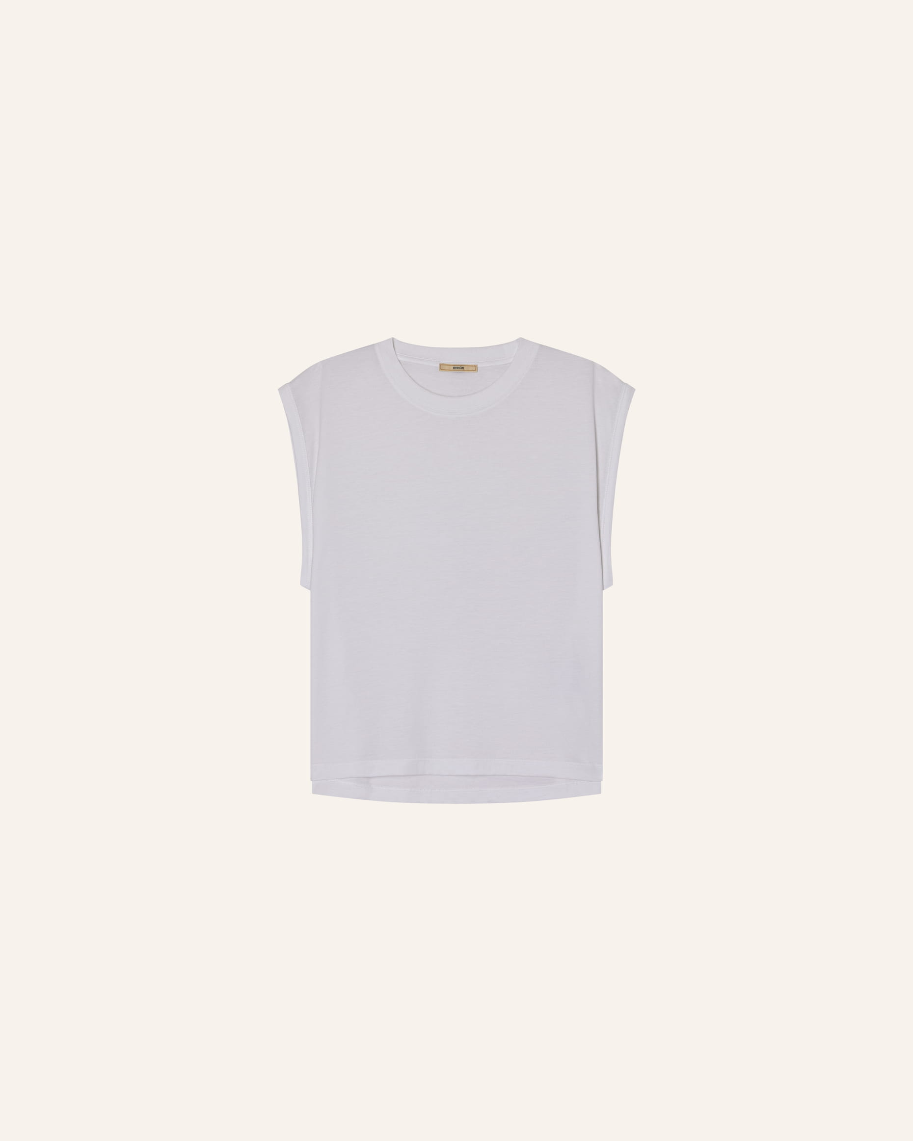 売れ筋商品|||セッソン Tシャツ レディース トップス DEEDOO - Top - optical white DEEDOO Optical White | Top | SESSÙN Official website