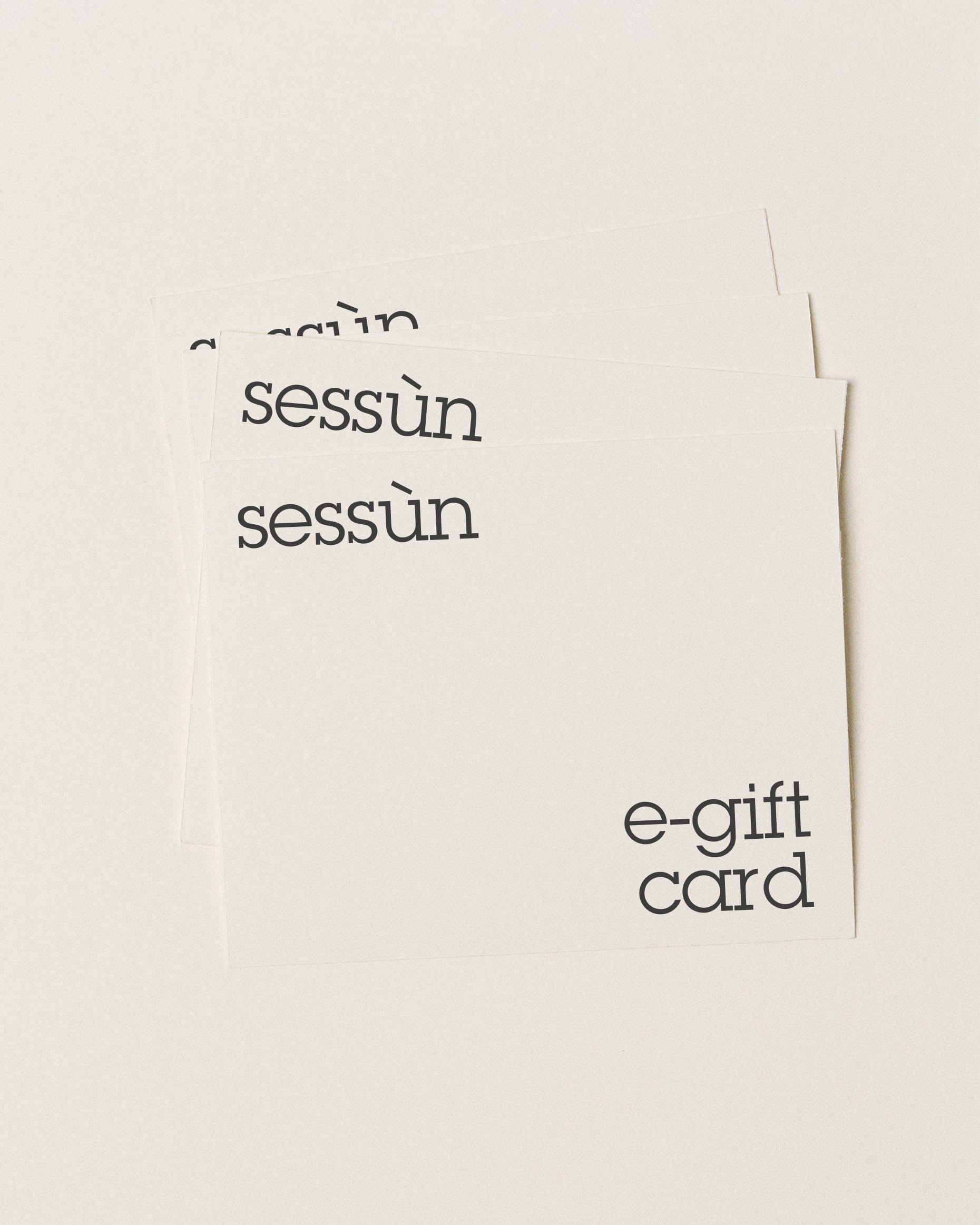 E-gift card