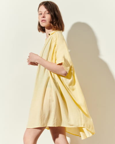 KALURA Lemon | Robe chemise | SESSÙN Site officiel
