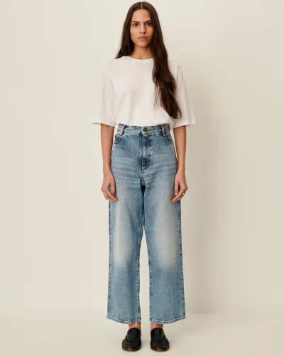 BAY CRUISE Astral Blue | Jeans | SESSÙN Official website