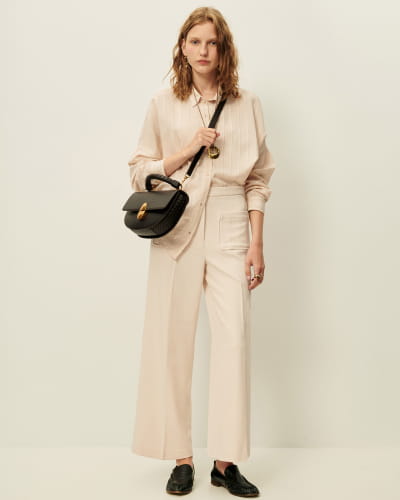 ALBERWOOL Tapioca | Pants | SESSÙN Official website