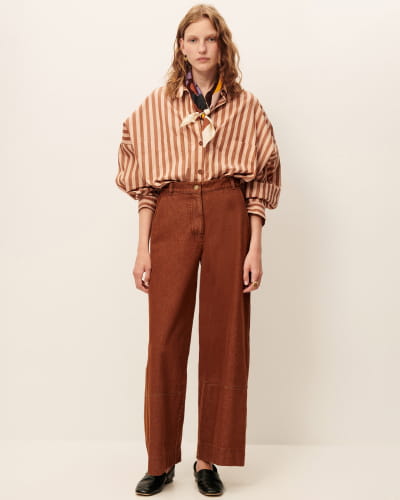 DAKOTA Toffee | Pants | SESSÙN Official website