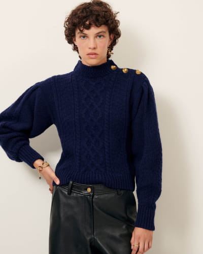 VASCO Blue | Jumper | SESSÙN Official website
