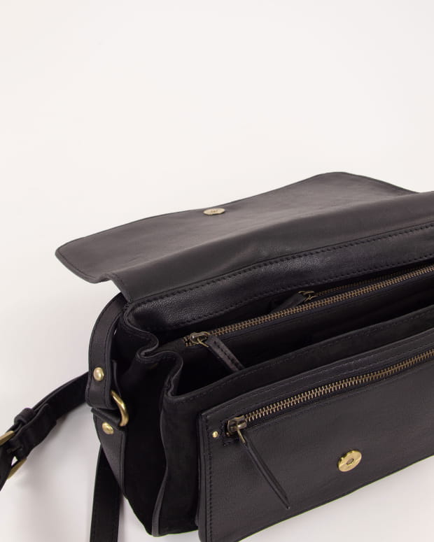 TANO LEATHER Black | Bag | SESSÙN 