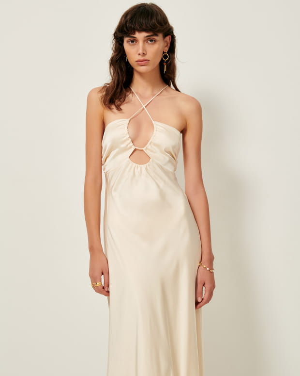 LOVALINA Ivory Dress SESSUN Official website