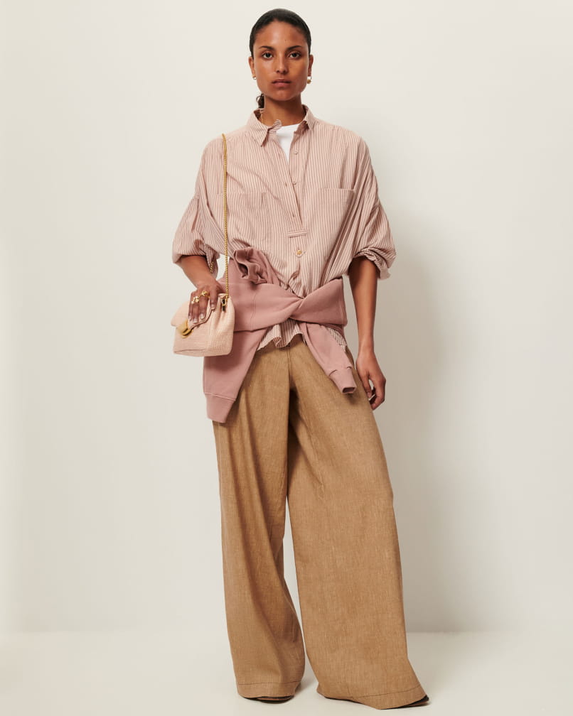 SESSUN 売れ筋商品|||セッソン シャツ トップス レディース Shirts Pink Sessùn | Shirts & Blouses for women | Official website